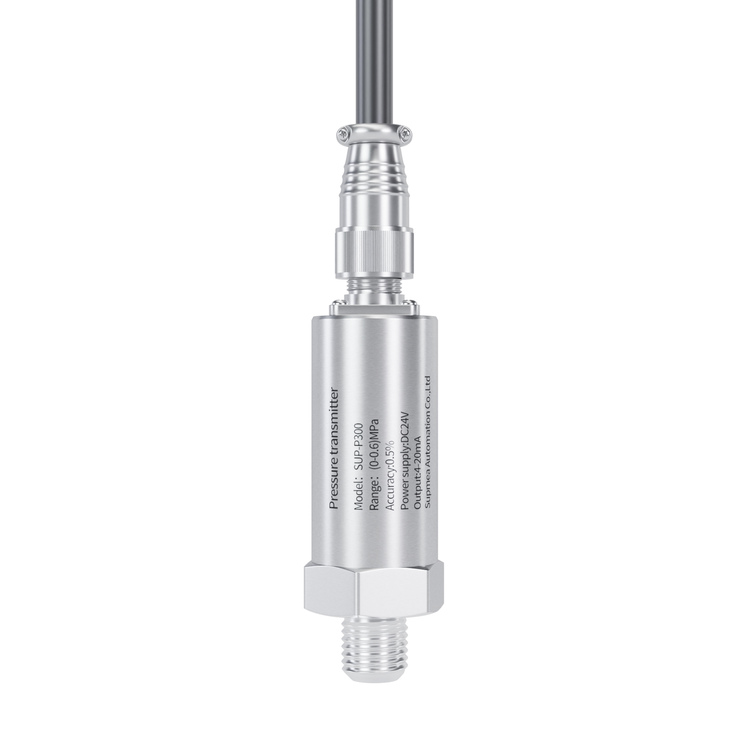 Supmea P300 Compact Pressure Transmitter with M12 Connector