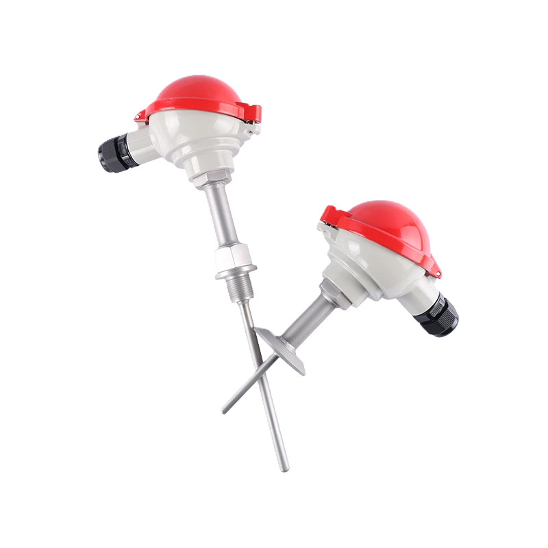 RTD Temperature sensors with mineral insulated resistance thermometers WZPK