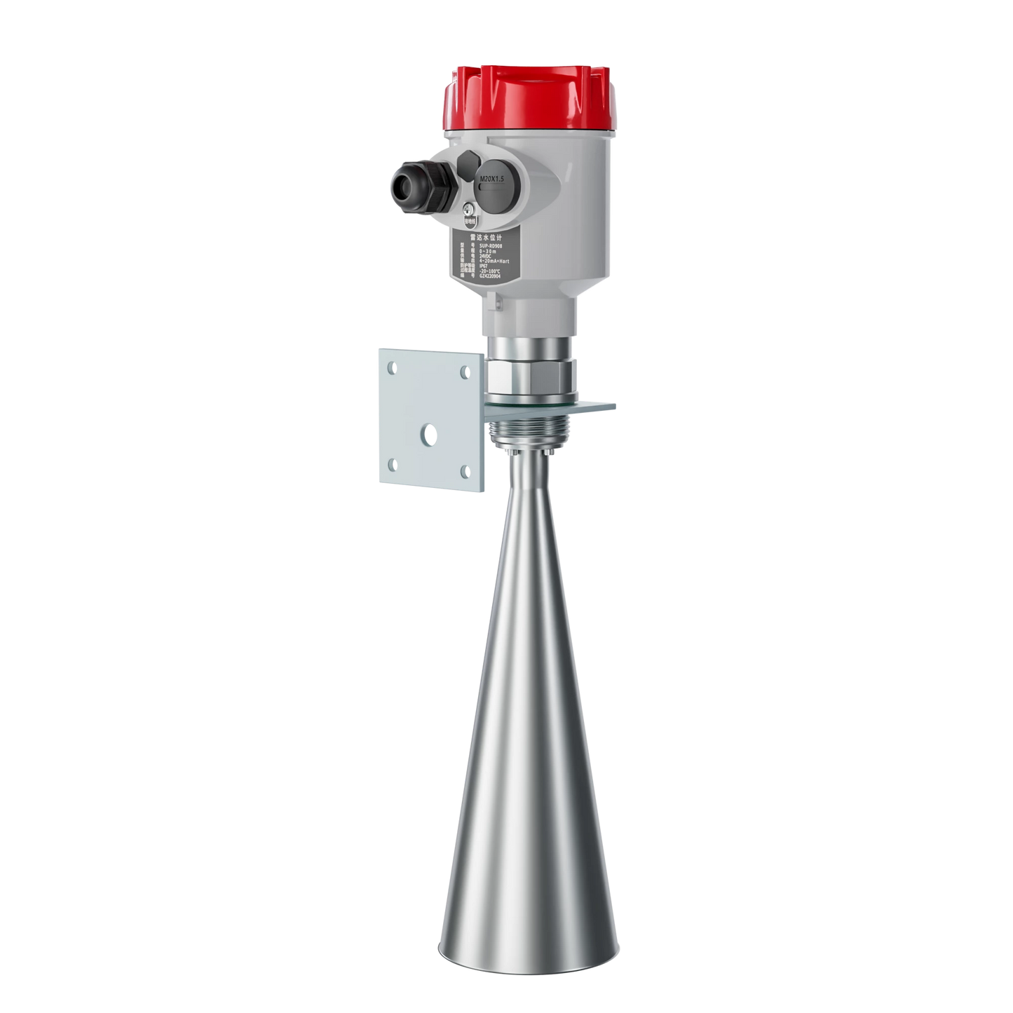 Radar level transmitter for river RD908