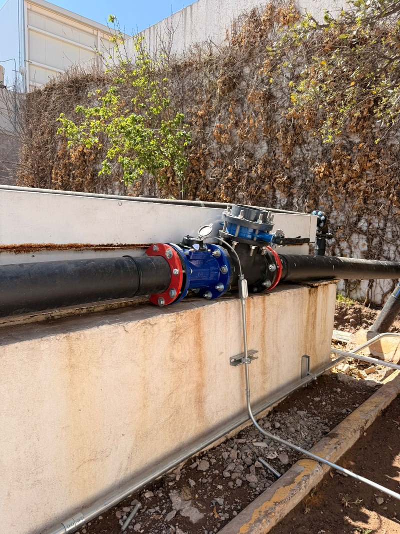 Reclaimed Water Flow Monitoring for a Treatment Project in Mexico