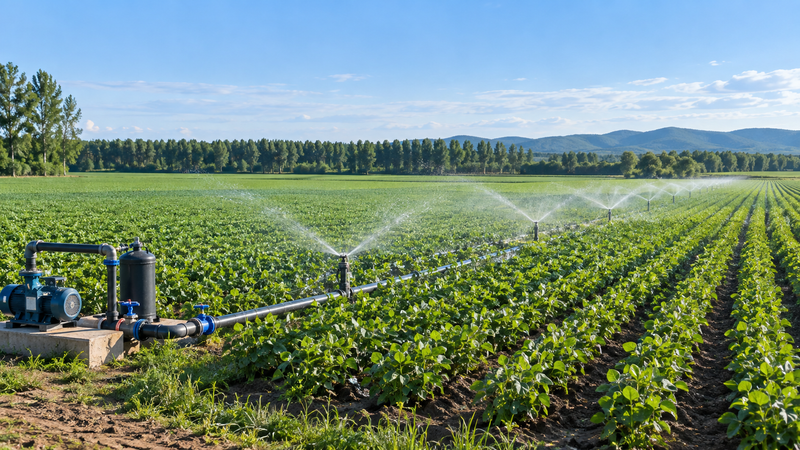 Supmea Flow Measurement for Water-Saving Agricultural Irrigation in Heilongjiang