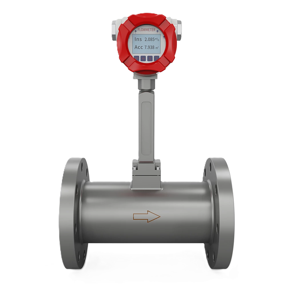 Vortex flowmeter without temperature & pressure compensation LUGB