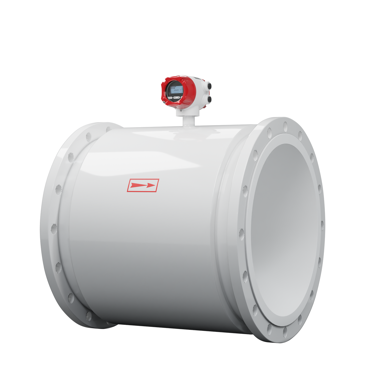 Carbon steel body magnetic flowmeter LDG
