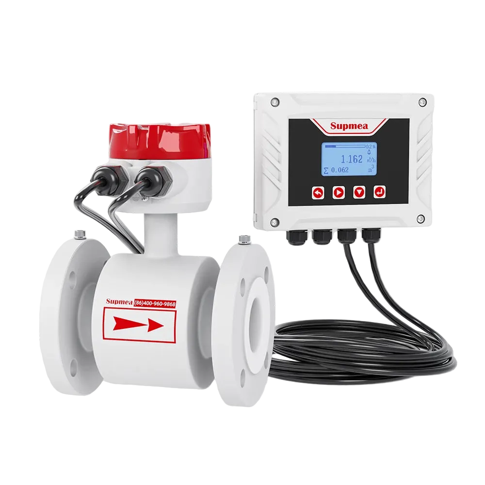 Supmea Electromagnetic Flowmeter with Remote Display