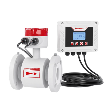 Supmea Electromagnetic Flowmeter with Remote Display