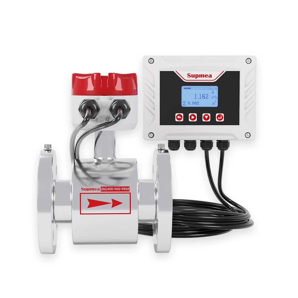 Supmea Electromagnetic Flowmeter with Remote Display