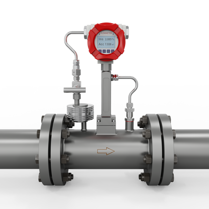 Supmea Vortex Flowmeter (with Temperature andr Pressure Compensation)
