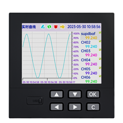 Supmea RN3000 18-Channel (Analog) Paperless Recorder