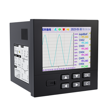 Supmea RN3000 18-Channel (Analog) Paperless Recorder
