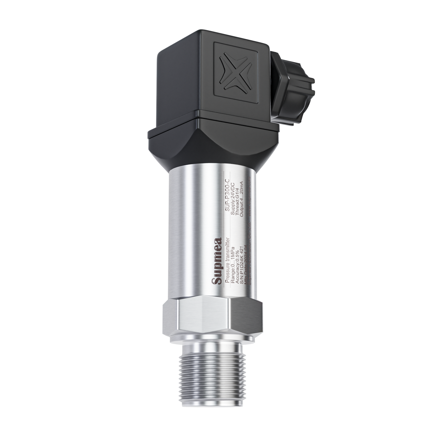 Pressure transmitter with compact size for universal use SUP-P300