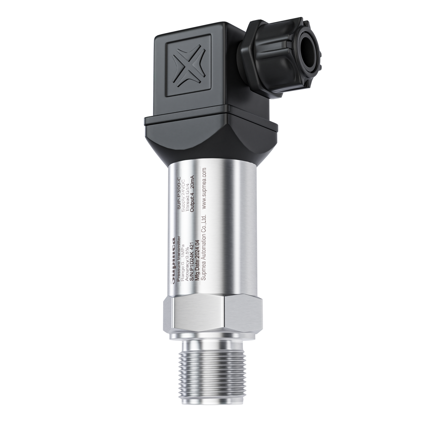 Pressure transmitter with compact size for universal use SUP-P300