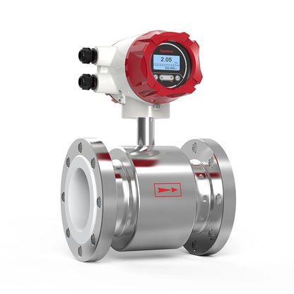 Supmea Electromagnetic Flowmeter with Stainless Steel Body