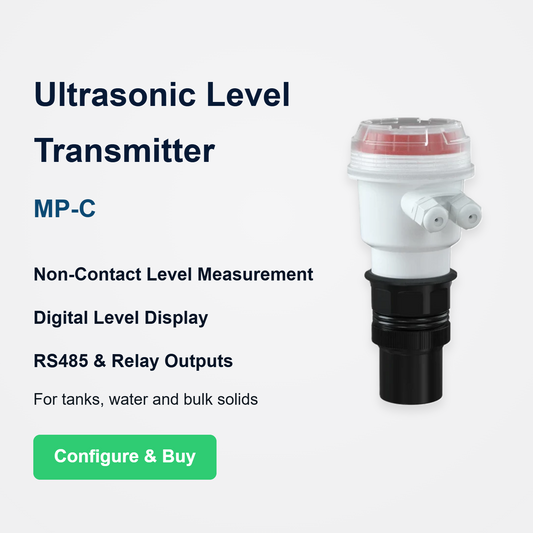 Supmea MP-C Ultrasonic Level Transmitter