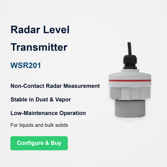 Supmea WSR201 Radar Level Transmitter
