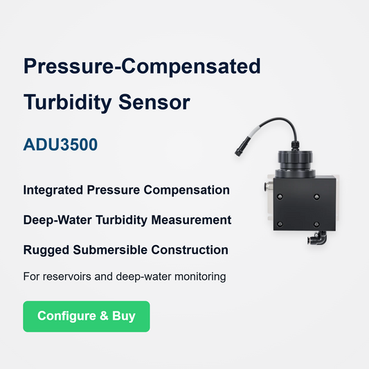 Supmea ADU3500 Pressure-Compensated Turbidity Electrode/Sensor