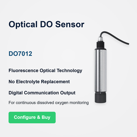 Supmea DO7012 Digital Flourescence Dissolved Oxygen Electrode/Sensor