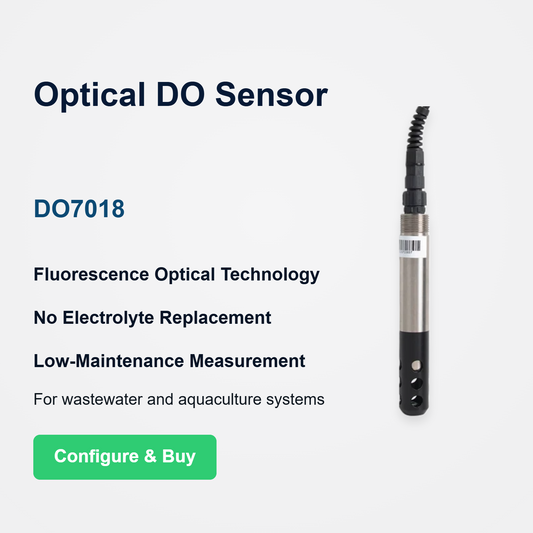 Supmea DO7018 Digital Flourescence Dissolved Oxygen Electrode/Sensor