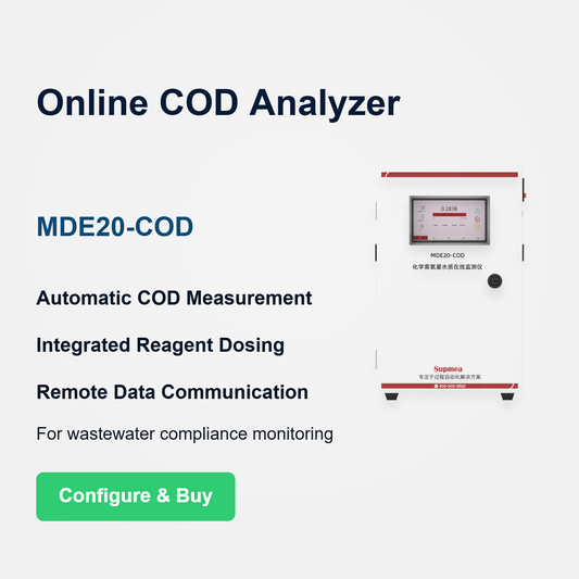Supmea MDE20-COD Chemical Oxygen Demand Analyzer