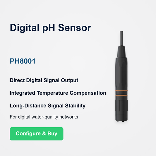 Supmea PH8001 Digital pH Electrode/Sensor