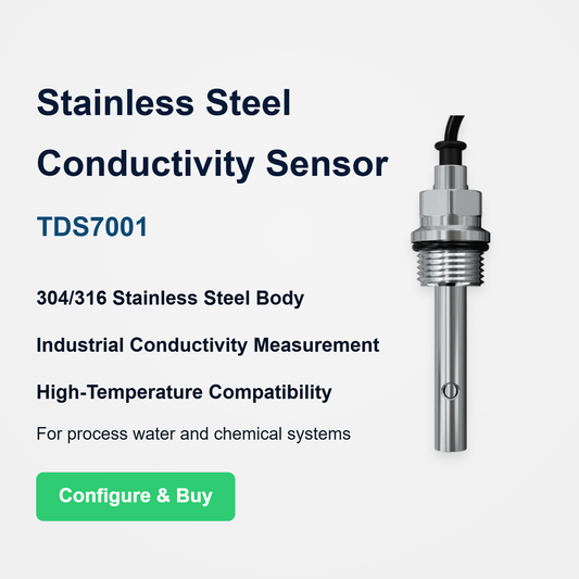 Supmea TDS7001 Stainless Steel Conductivity Electrode/Sensor