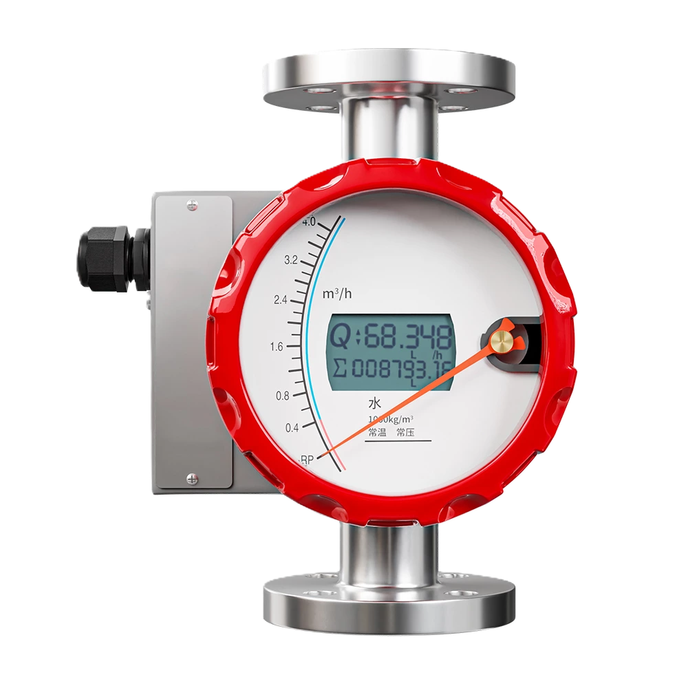 Metal tube rotameter LZ