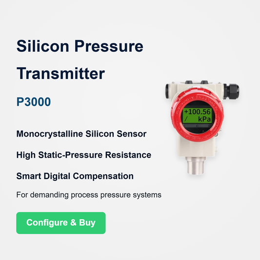 Supmea P3000 Pressure Transmitter With Silicon Sensor
