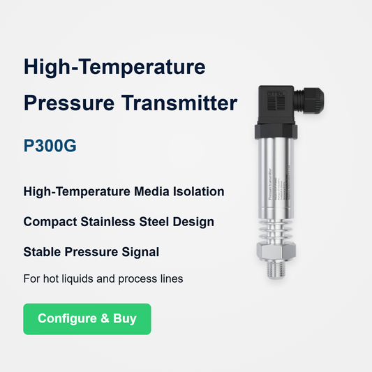 Supmea P300G High Temperature Compact Pressure Transmitter