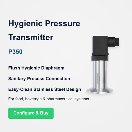 Supmea P350 Hygienic Pressure Transmitter