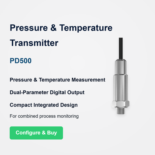 Supmrea PD500 Pressure and Temperature Transmitter
