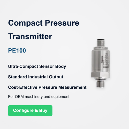 Supmea PE100 Compact Pressure Transmitter