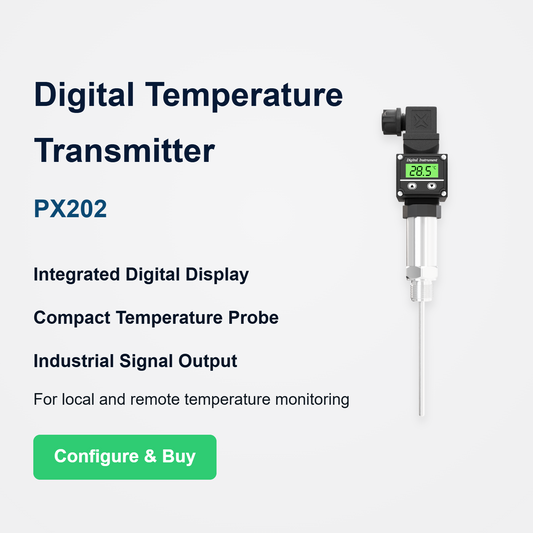 Supmea PX202 Temperature Transmitter With Display